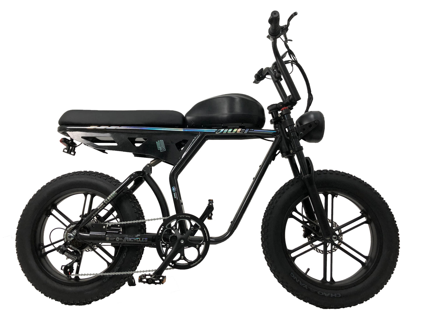 2 Seater 20 Inch 750w 1000w Super Ebike 73 Electric Fat Tire Mountain Bike Full Suspension Land Cruiser Ebike Beach Cruiser Bike