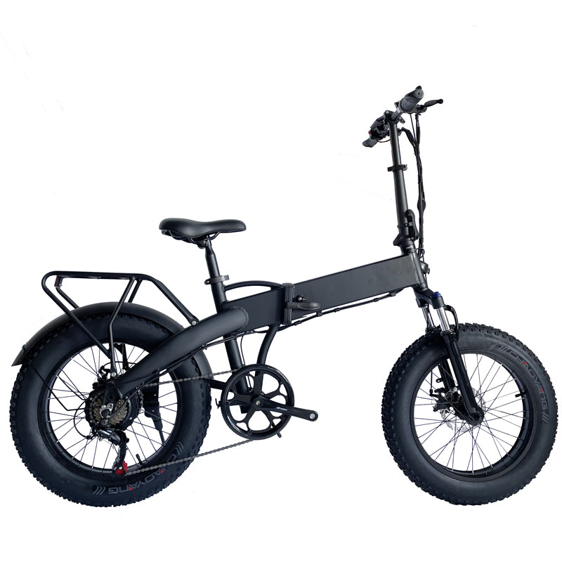 20'' Fat Tire Electric Folding Bike 48V 500W 750W 1000W 10Ah-14Ah