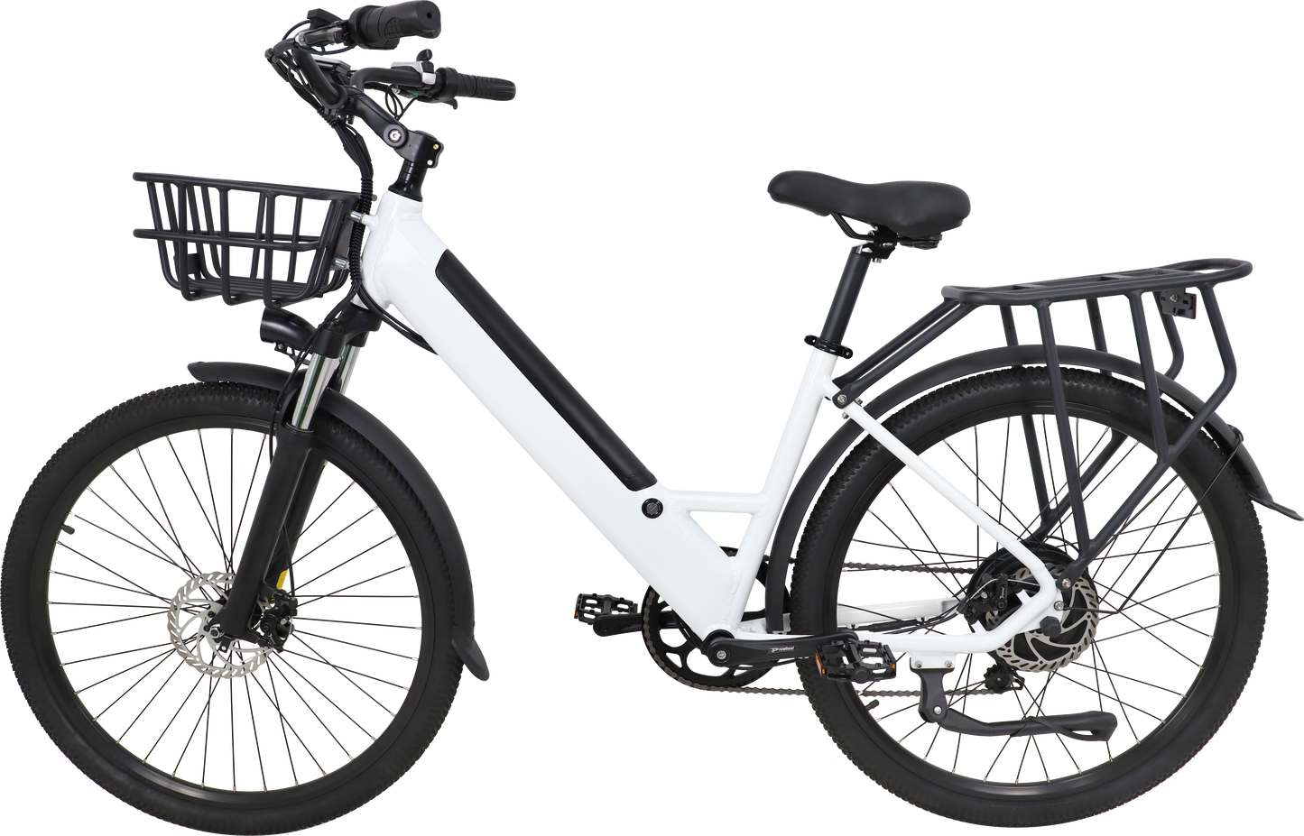 26 inch 48v 500w 750w 13ah Lithium battery city bike electric bike for women.